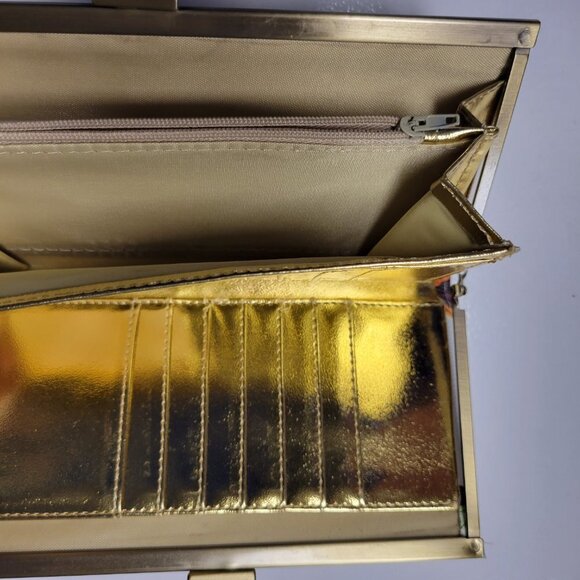 Butterfly Wristlet Wallet Purse Clutch Purse - Picture 4 of 7